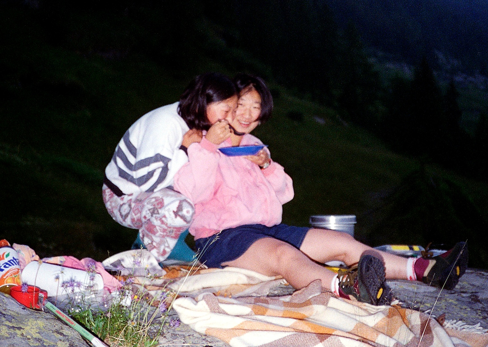 Overnatning i Alperne